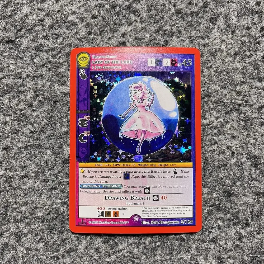 Lady of the Lake MetaZoo Seance 2/165 1st Edition Full Holo Card NM